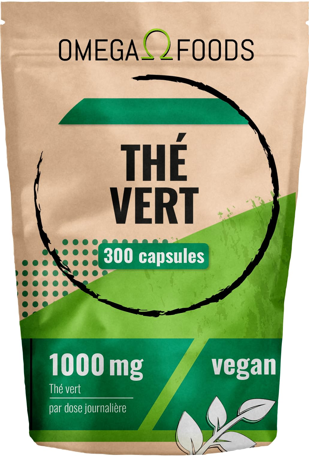 Vertee Capsules de Thé Vert – Naturel et Bien-être pour la Tonte